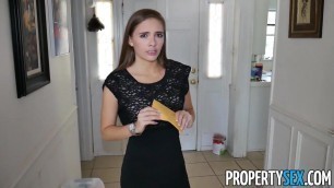 PropertySex - Hot young petite realtor fucks client for sale