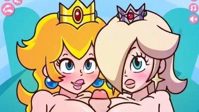 Princess Peach and Rosalina Titjob