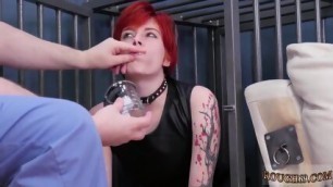 Red Head Bondage Analmal Training