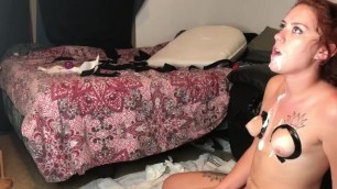 Filthy Teen getting her Throat Worked Hard