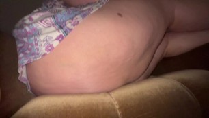 Squirting Fisting Huge Ass Thick PAWG Hairy Mature White Trash with Huge Pussy